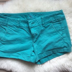 BOGO! American Eagle Stretch Teal Shorts